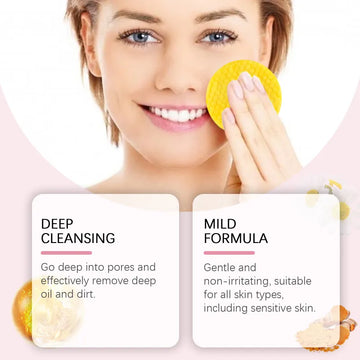 2 PCS Kojic Acid Turmeric Cleansing Pads Beauty Hot-sale