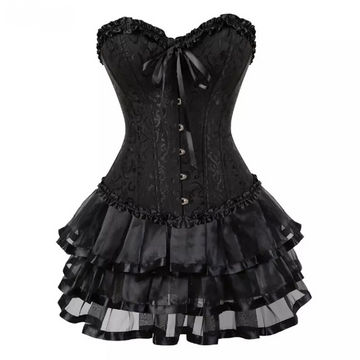 Plus Size Burlesque Corset Dress